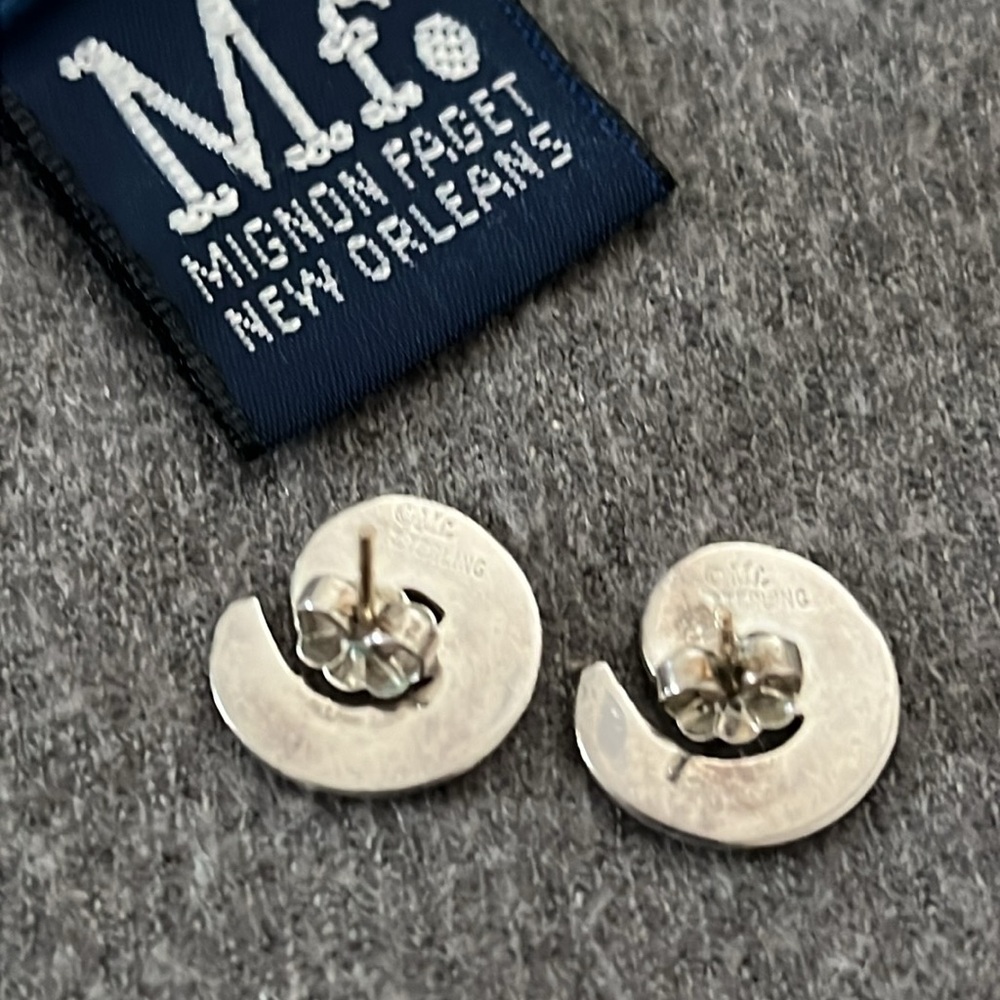 Mignon Faget Sterling Bracelet & Earrings Set - Picture 3 of 12